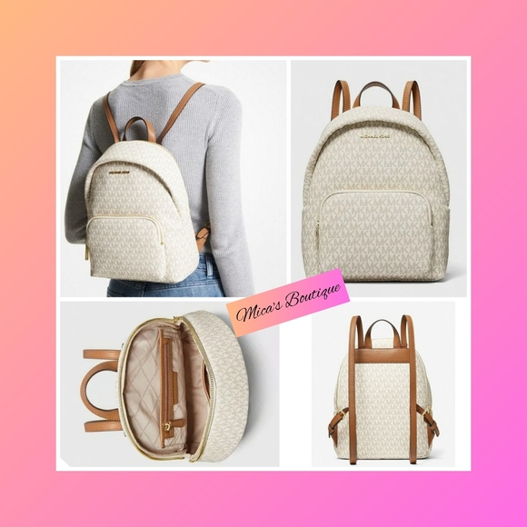 🔥SOLD🔥MICHAEL KORS🌻 ERIN MEDIUM MK LOGO SIGNATURE BACKPACK🎒 - Picture 12 of 13